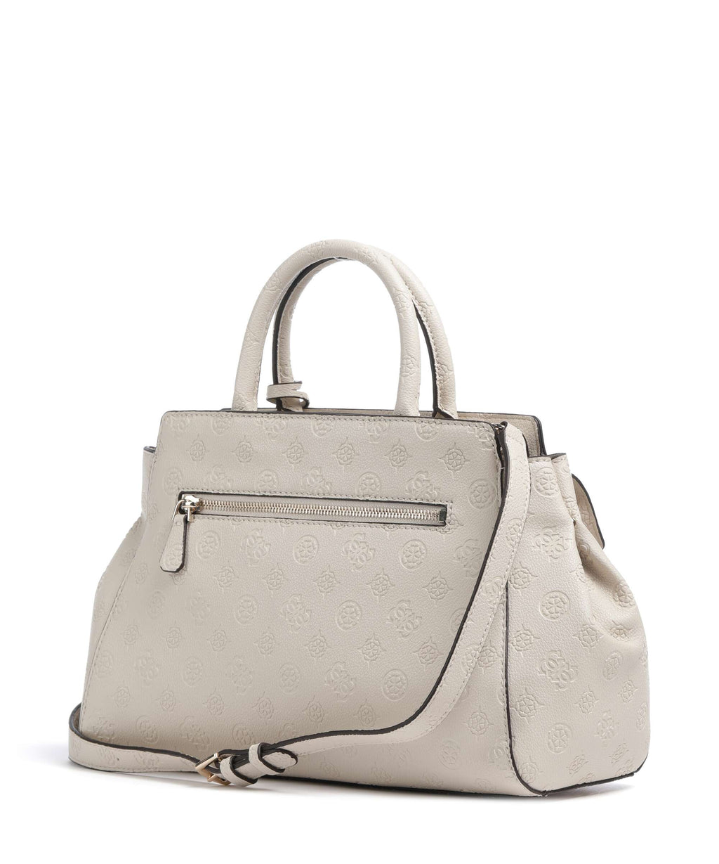 Guess Blake Large Handbag bone logo