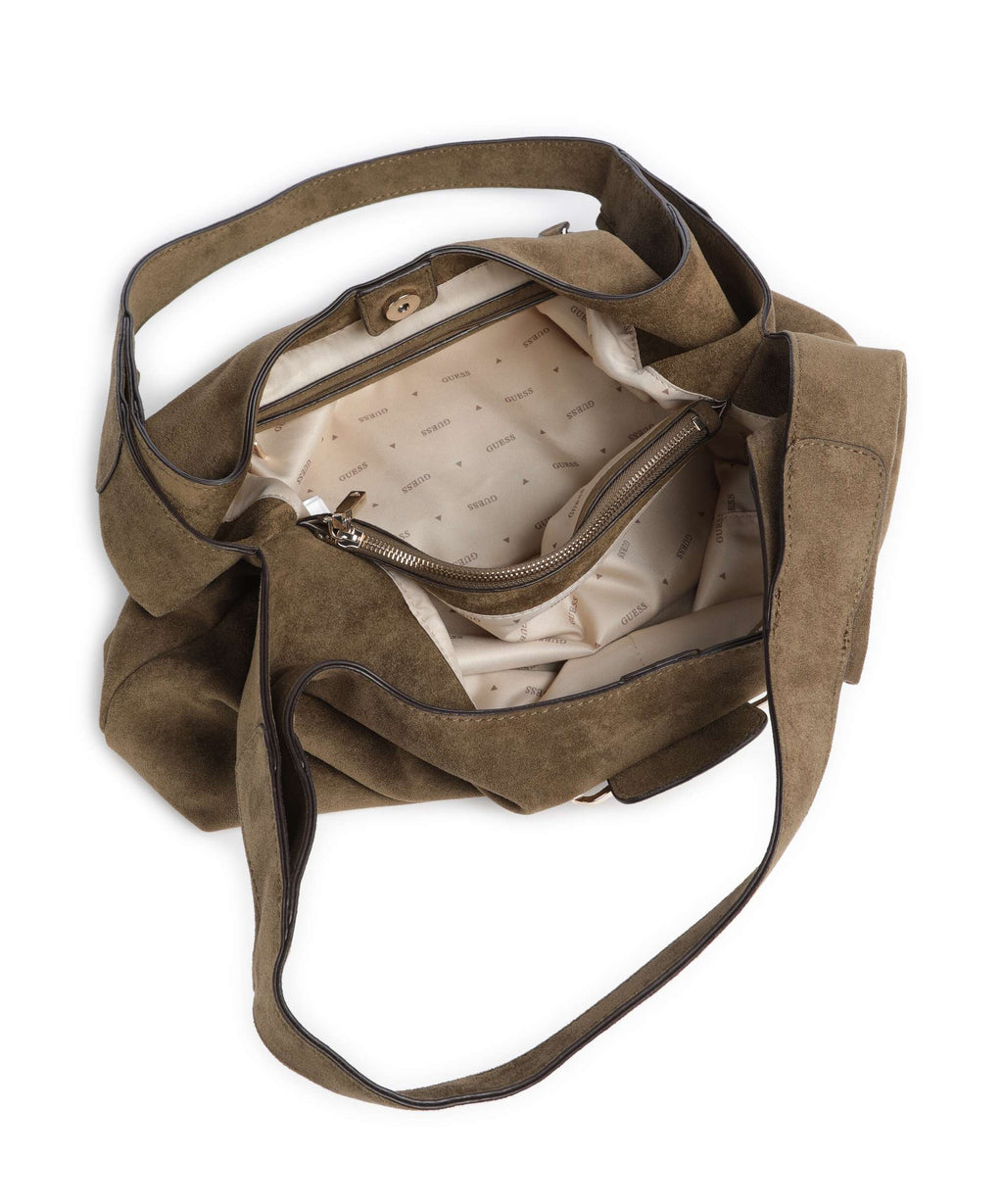 Guess Sunset Hobo bag olive