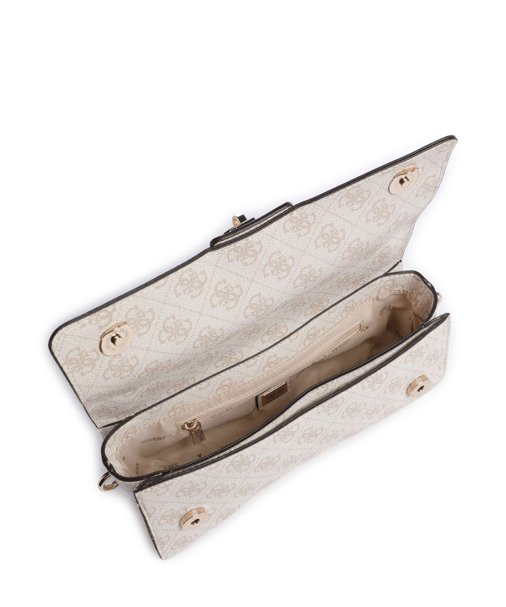Guess Yvonne Logo Mini Handbag stone logo