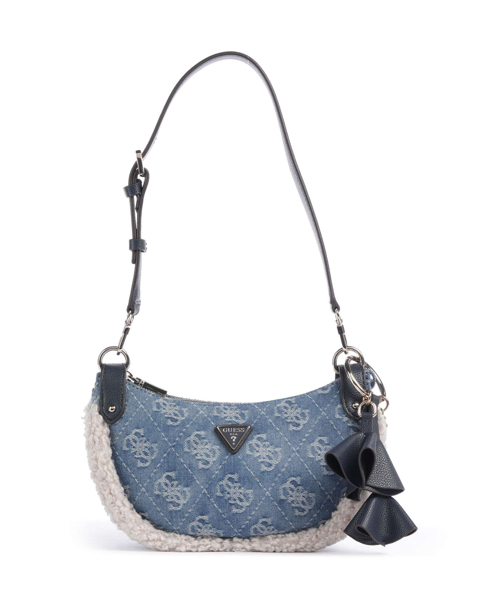 Guess Katie Shoulder bag denim logo