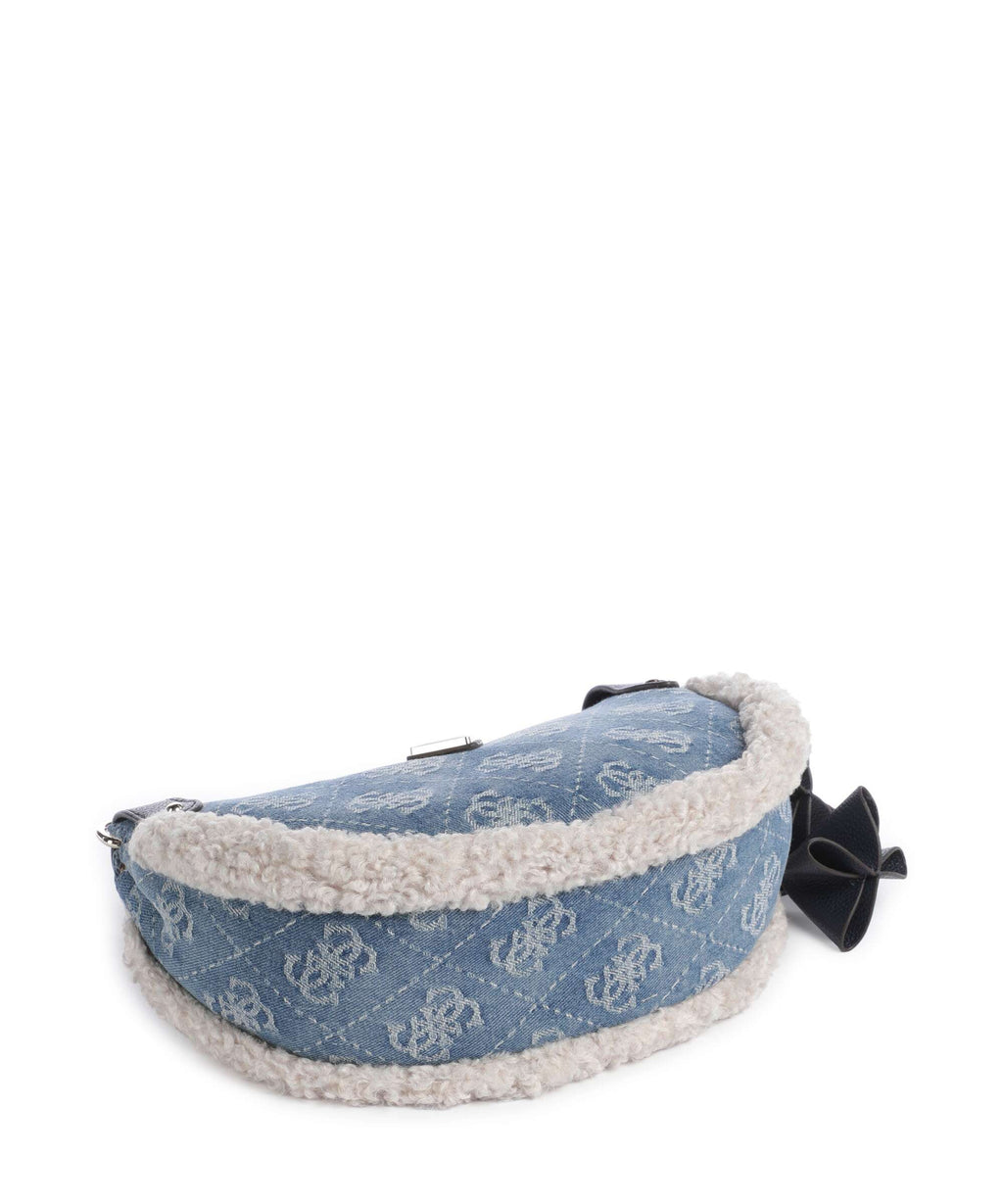 Guess Katie Shoulder bag denim logo