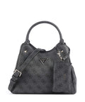 Guess Lorella Girlfriend Logo Small Handbag coal logo