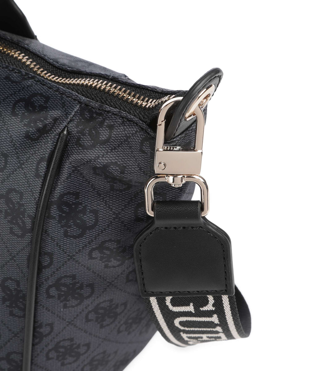 Guess Adrian Logo Small Handbag coal logo