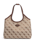 Guess Samantha Tote bag latte logo/brown