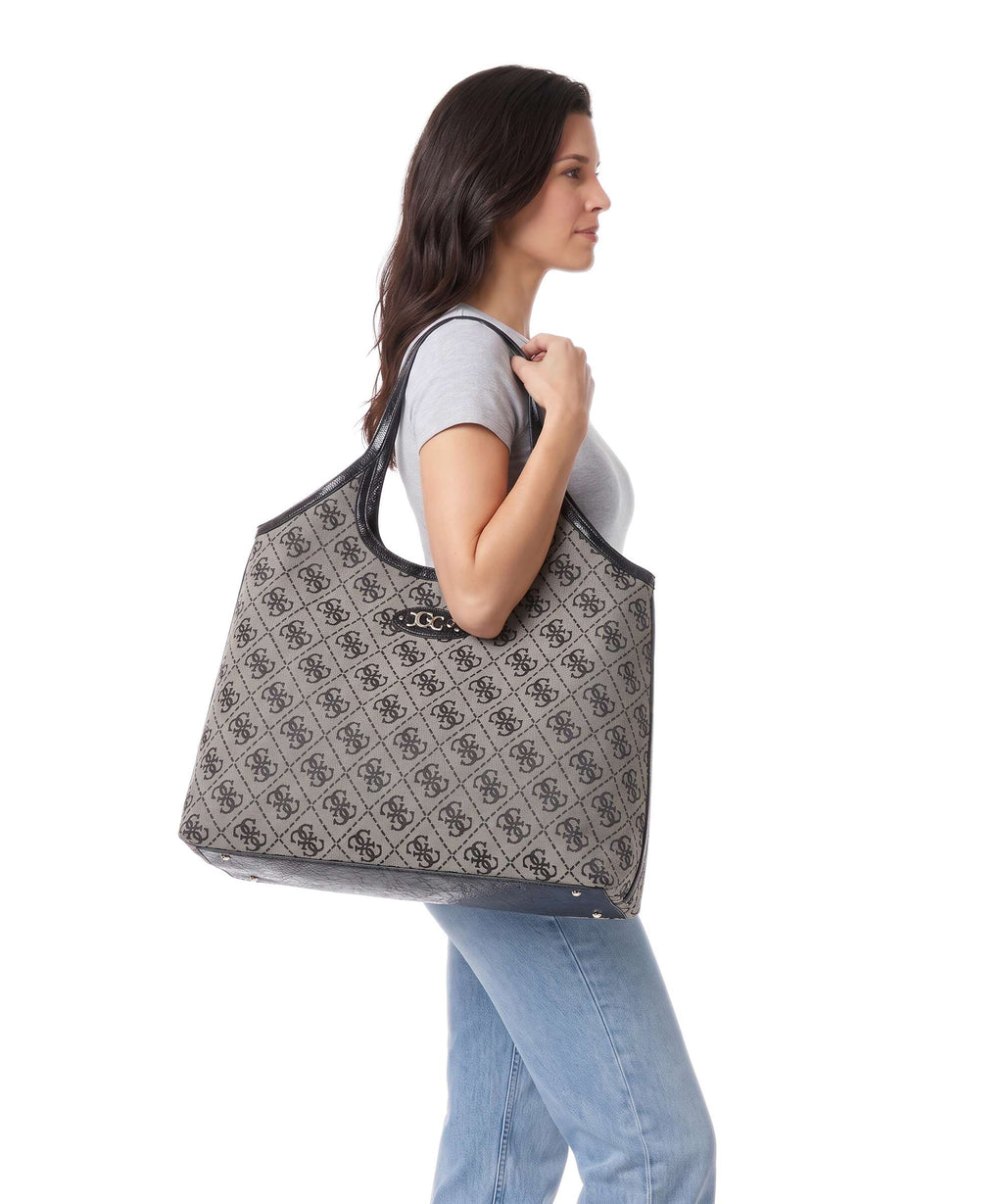 Guess Samantha Tote bag black logo
