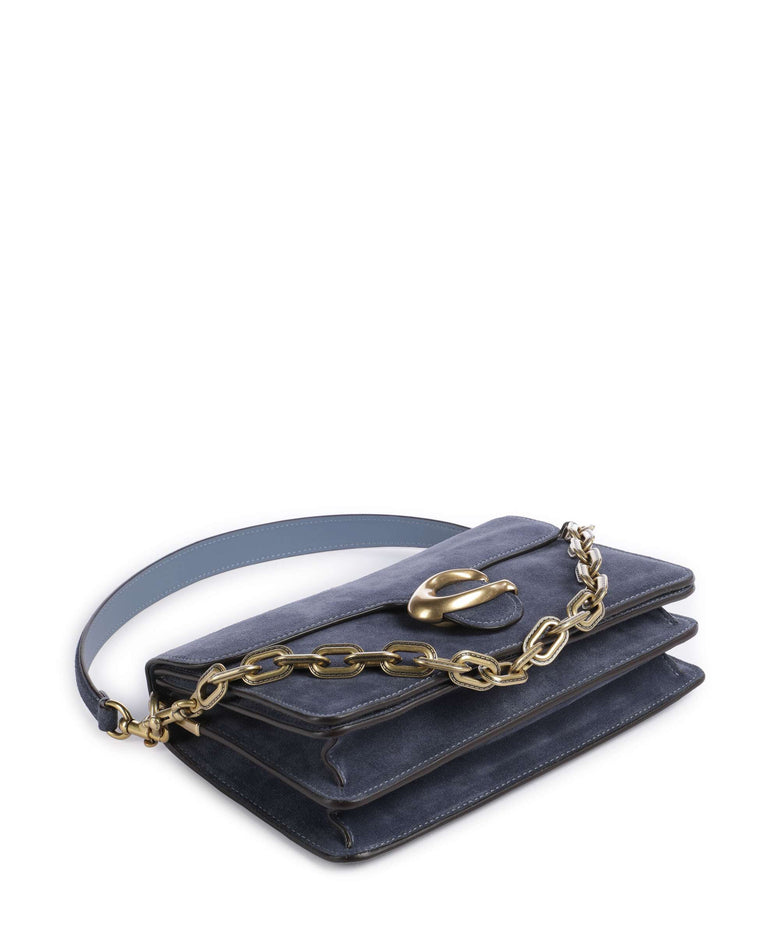 Coach Tabby Chain Shoulder bag light denim