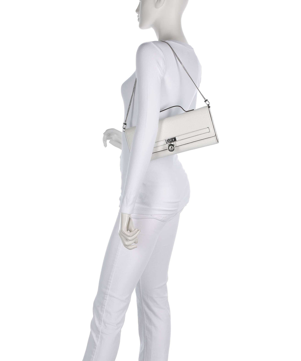 Michael Kors Hamilton Moderne Medium Shoulder bag optic white