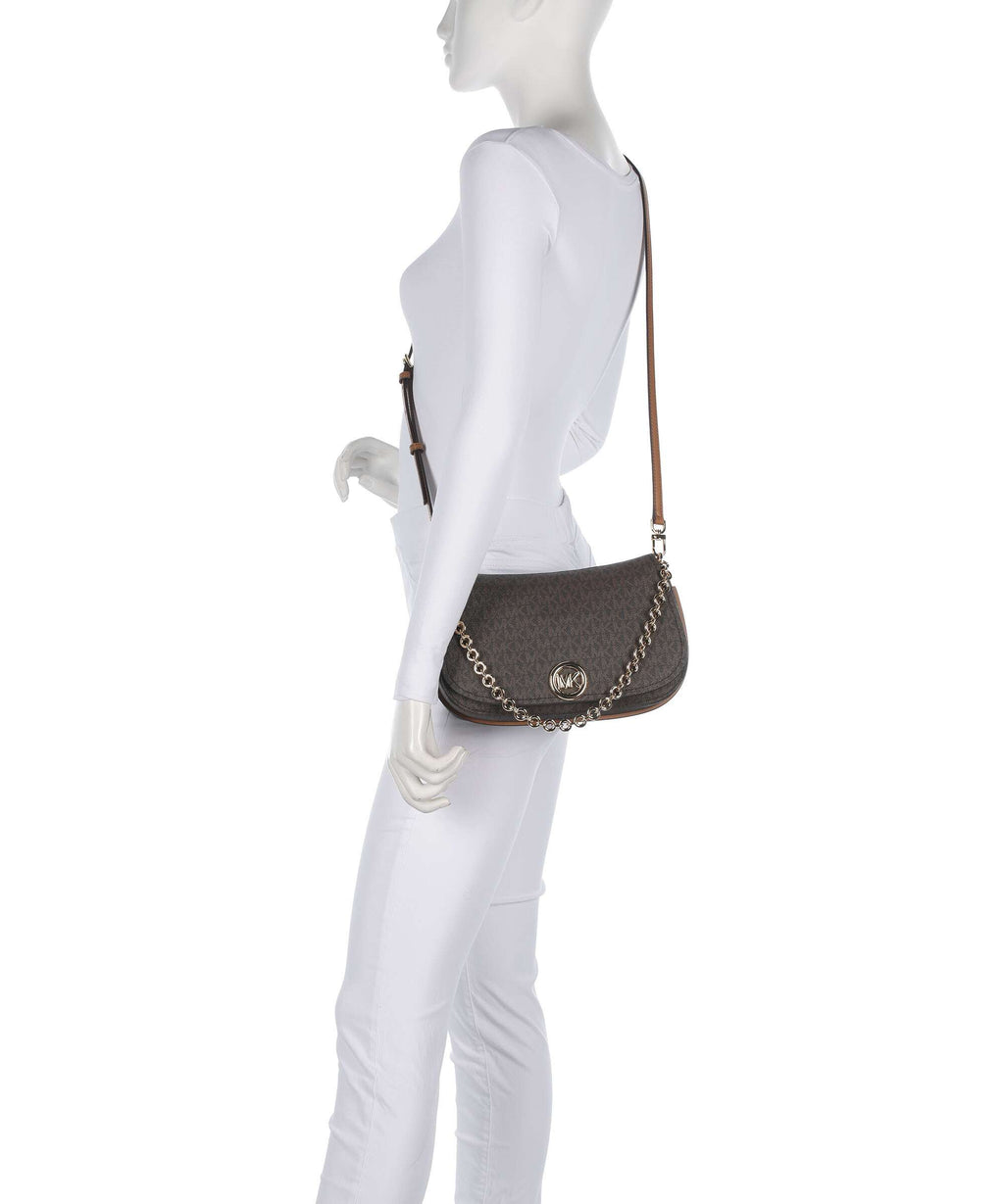 Michael Kors Nolita Medium Shoulder bag brown/acorn