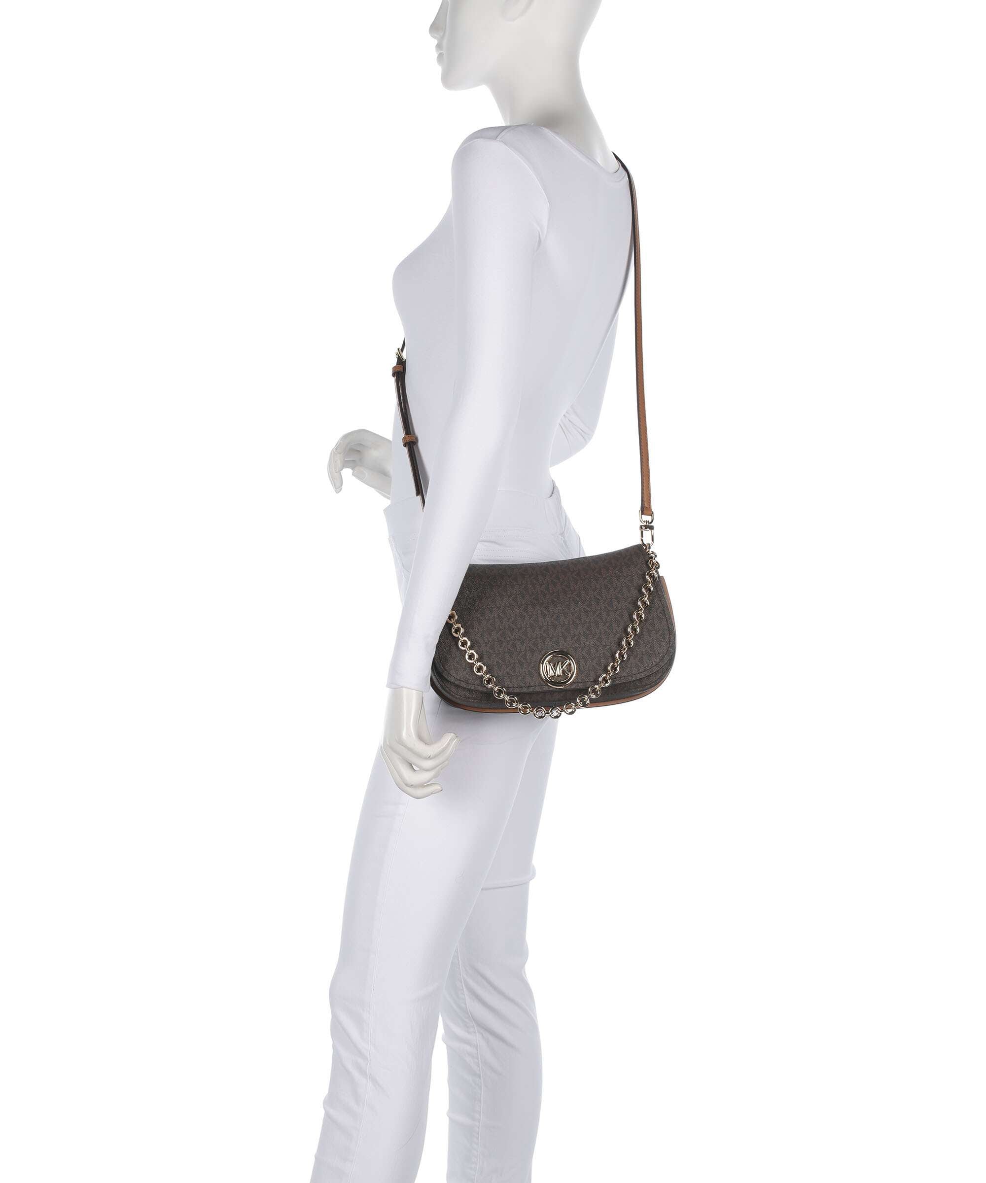 Michael Kors Nolita Medium Shoulder bag brown/acorn