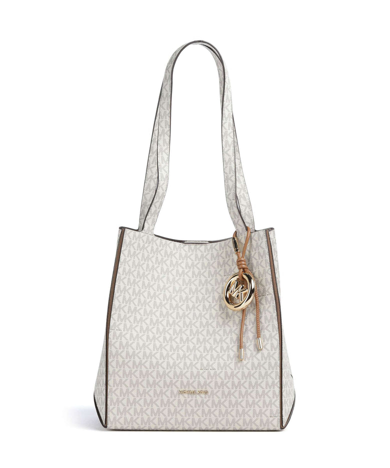 Michael Kors Jordi Medium Tote bag vanilla/acorn