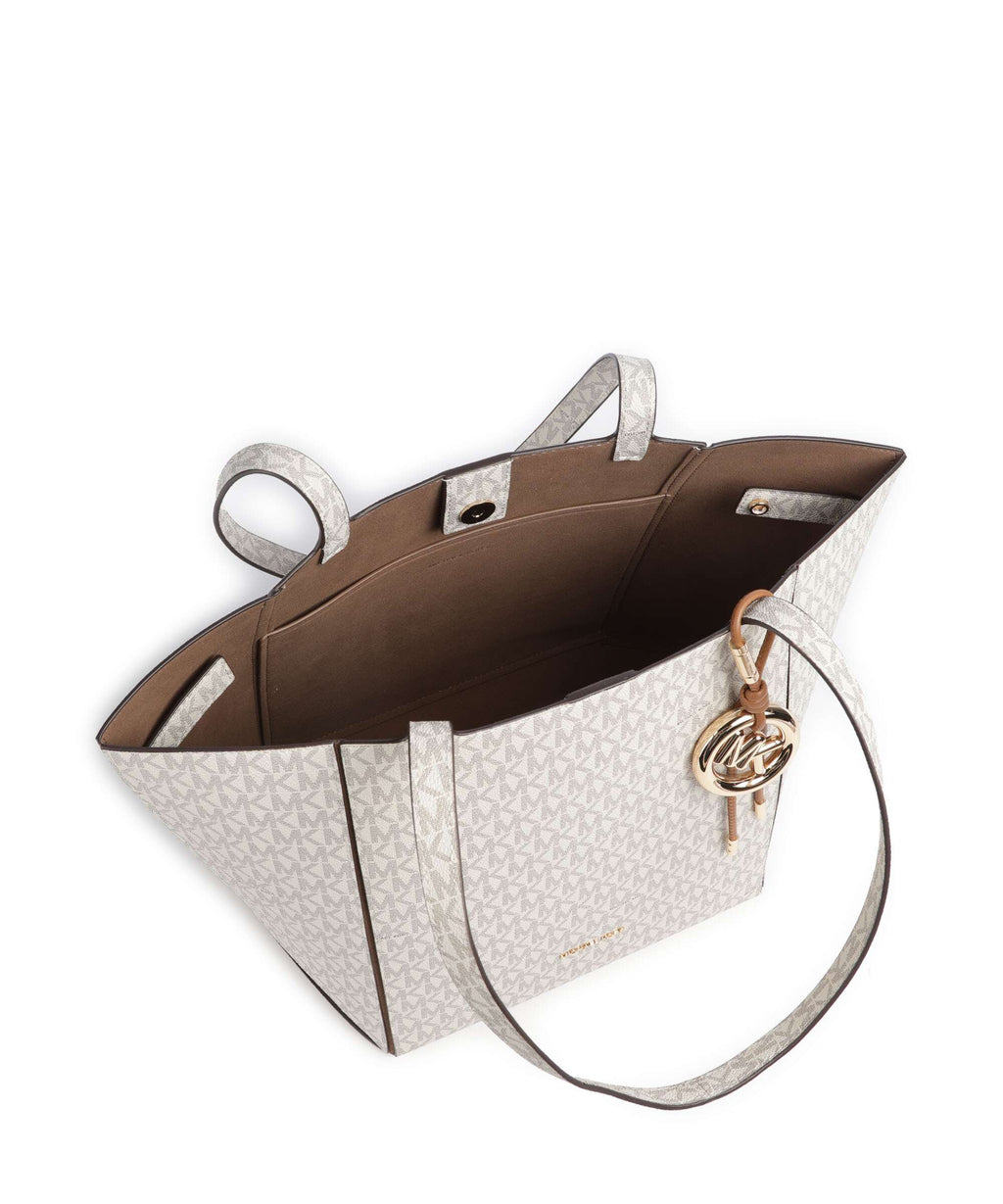 Michael Kors Jordi Medium Tote bag vanilla/acorn