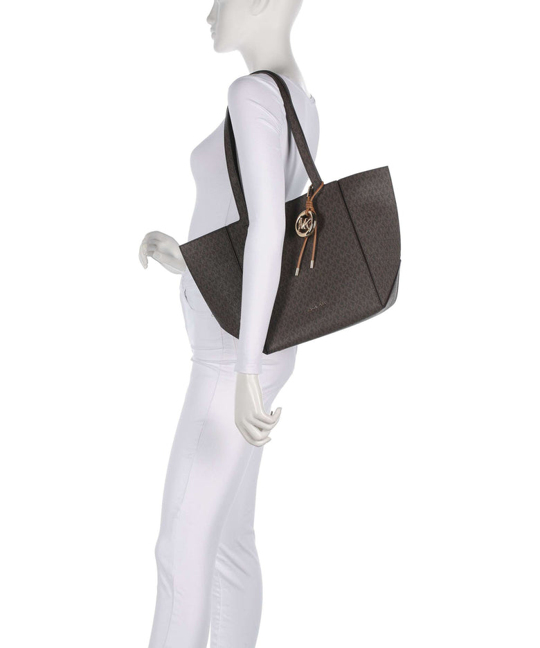 Michael Kors Jordi Medium Tote bag brown/acorn