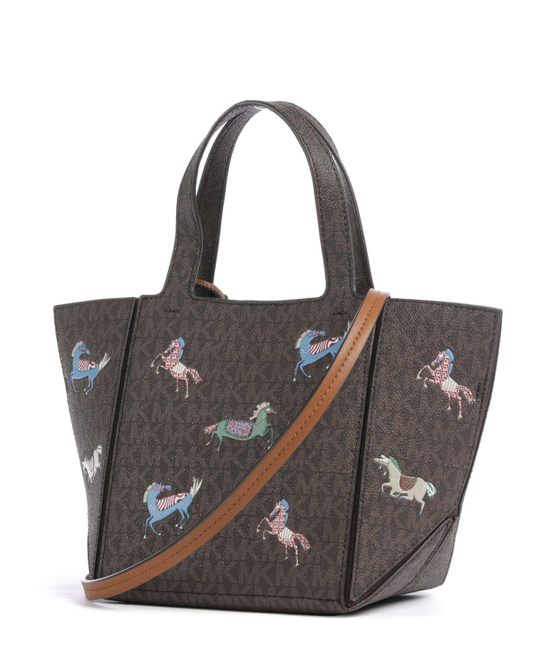 Michael Kors Jordi Small Handbag brown/acorn