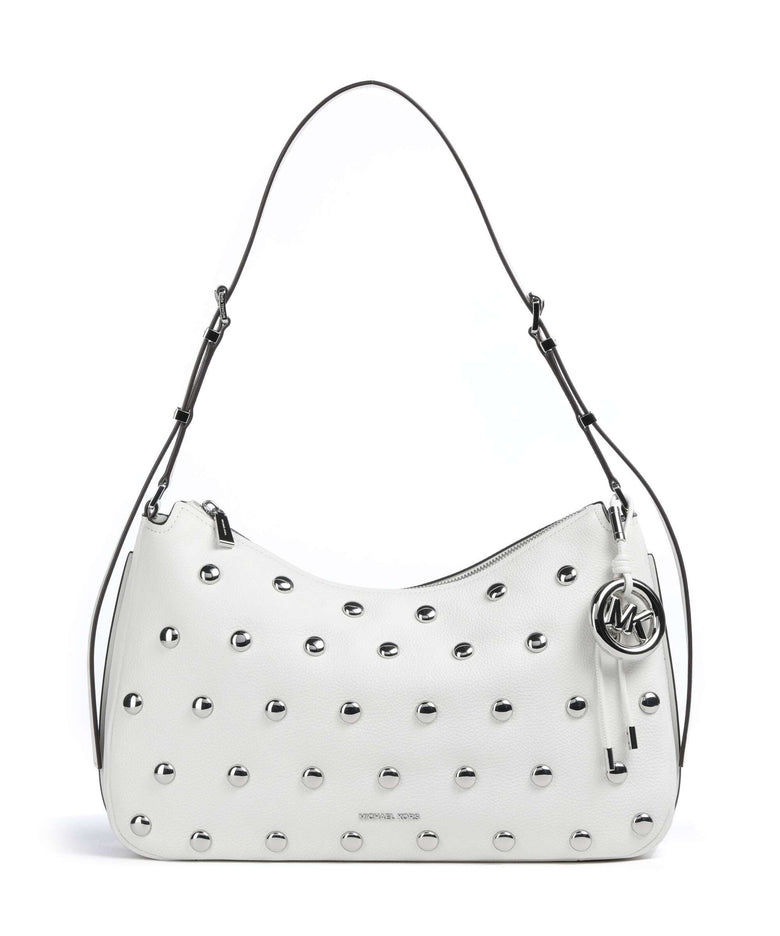 Michael Kors Nolita Medium Hobo bag optic white