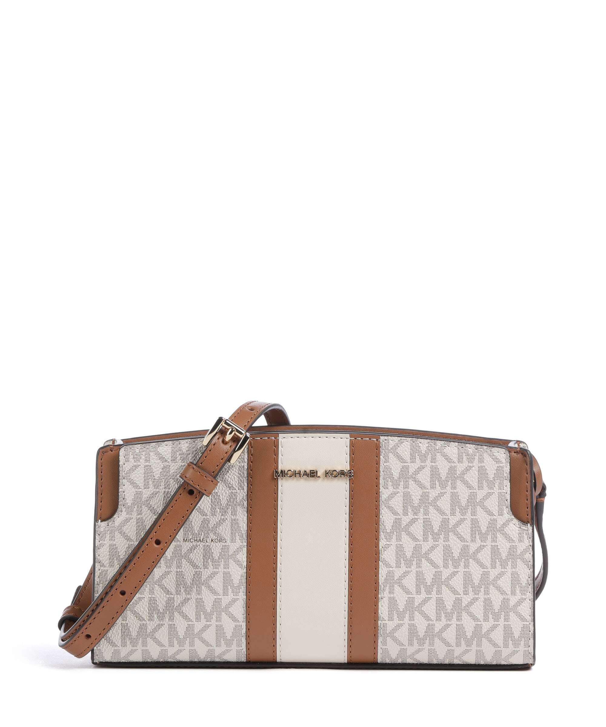 Michael Kors Becca Small Crossbody bag vanilla/acorn