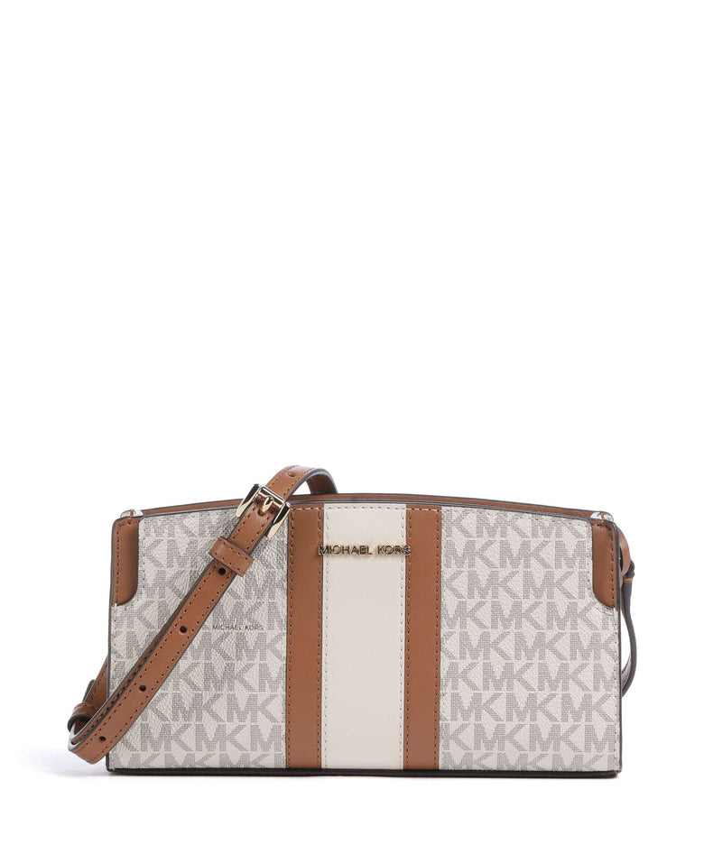 Michael Kors Becca Small Crossbody bag vanilla/acorn