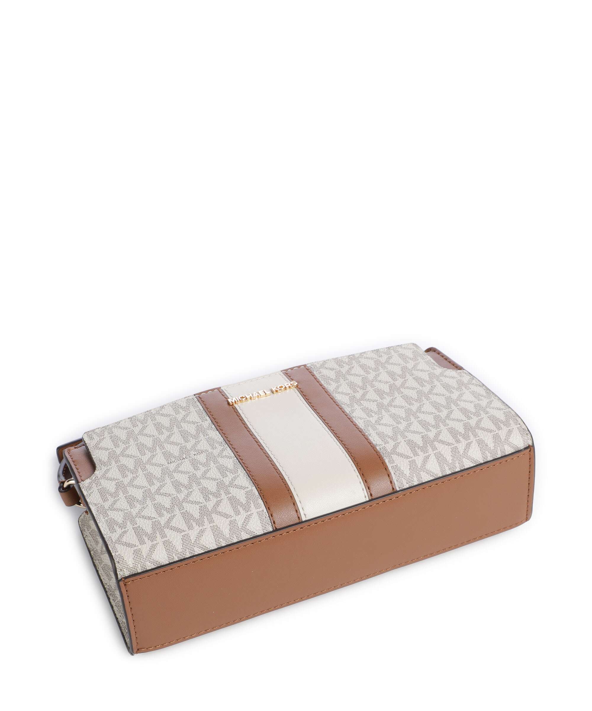 Michael Kors Becca Small Crossbody bag vanilla/acorn
