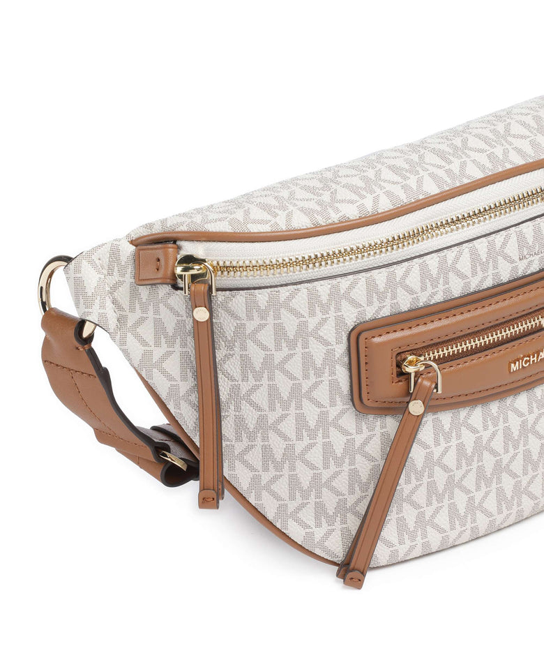 Michael Kors Jet Set Travel Medium Belt bag vanilla/acorn