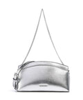 Michael Kors Athena Dome Chain Small Shoulder bag silver