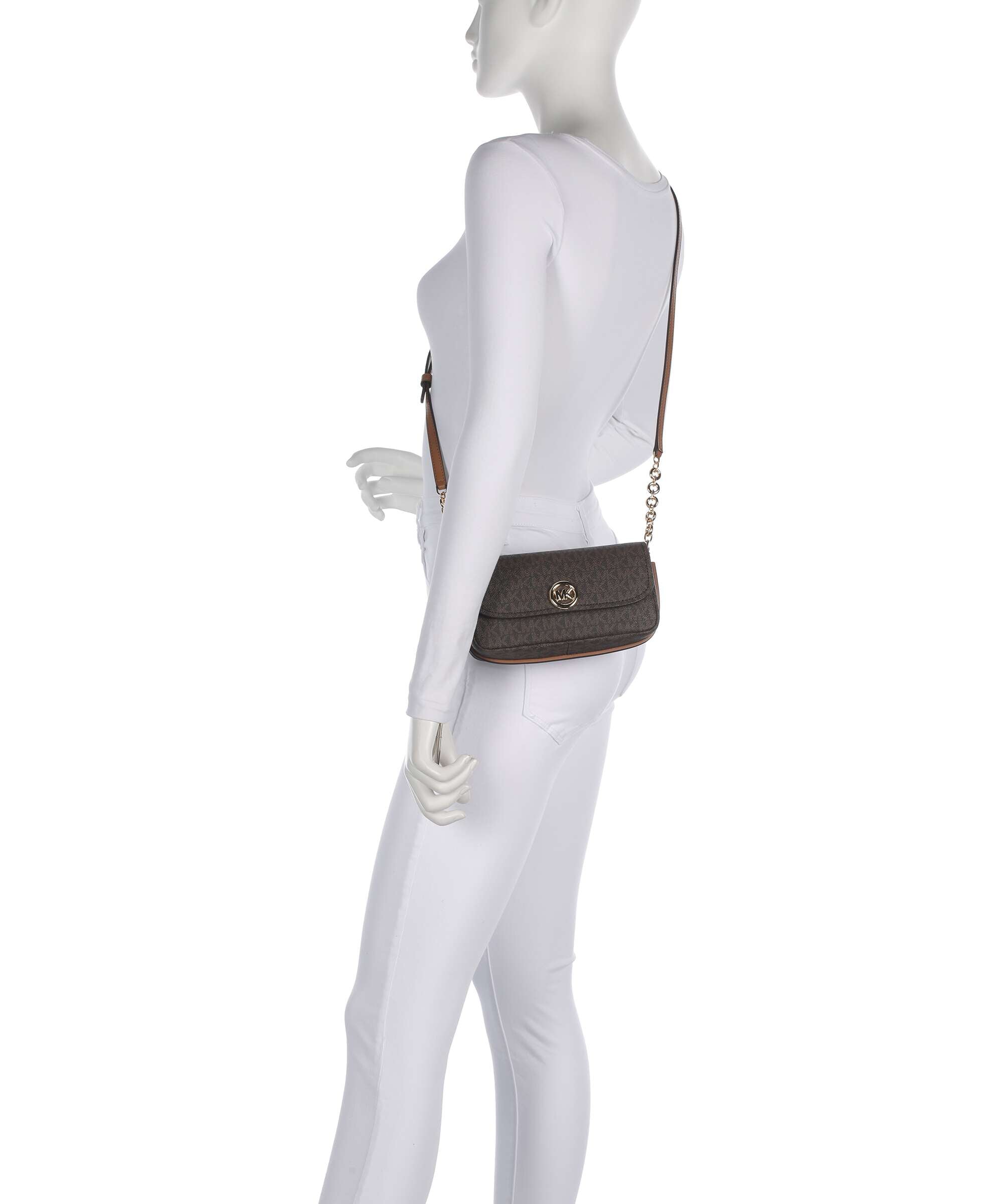 Michael Kors Nolita Small Crossbody bag brown/acorn