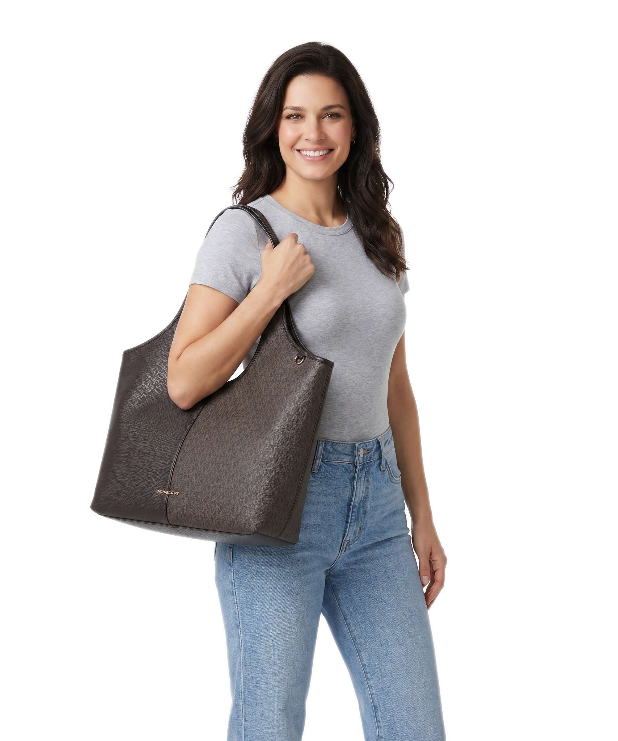 Michael Kors Henly Large Tote bag chocolate