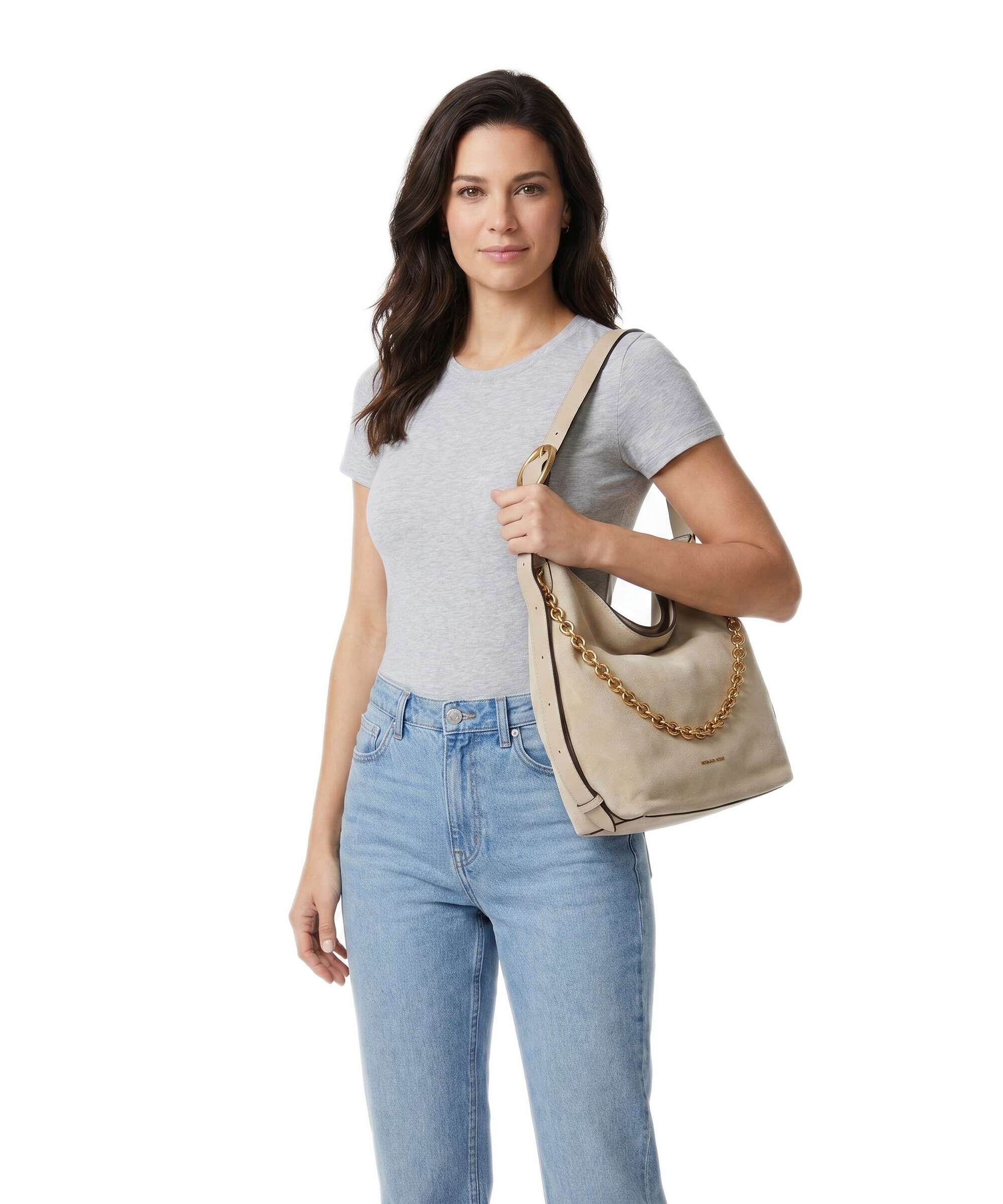 Michael Kors Nolita Large Hobo bag khaki