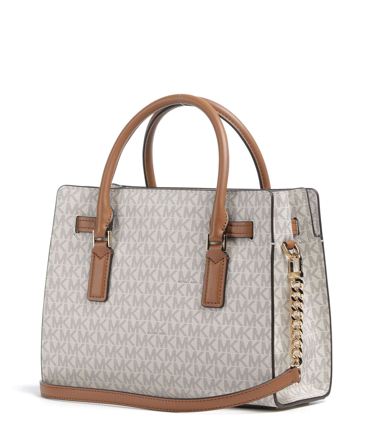 Michael Kors Hamilton Moderne Small Handbag vanilla/acorn