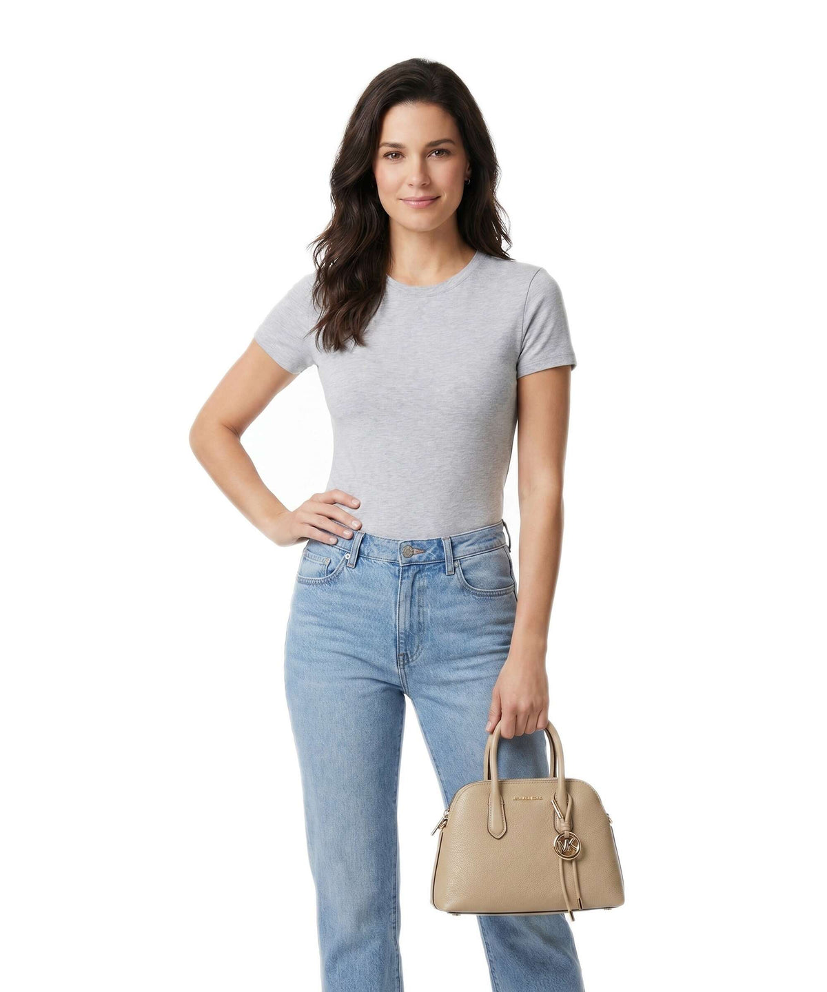 Michael Kors Freddie Medium Handbag khaki