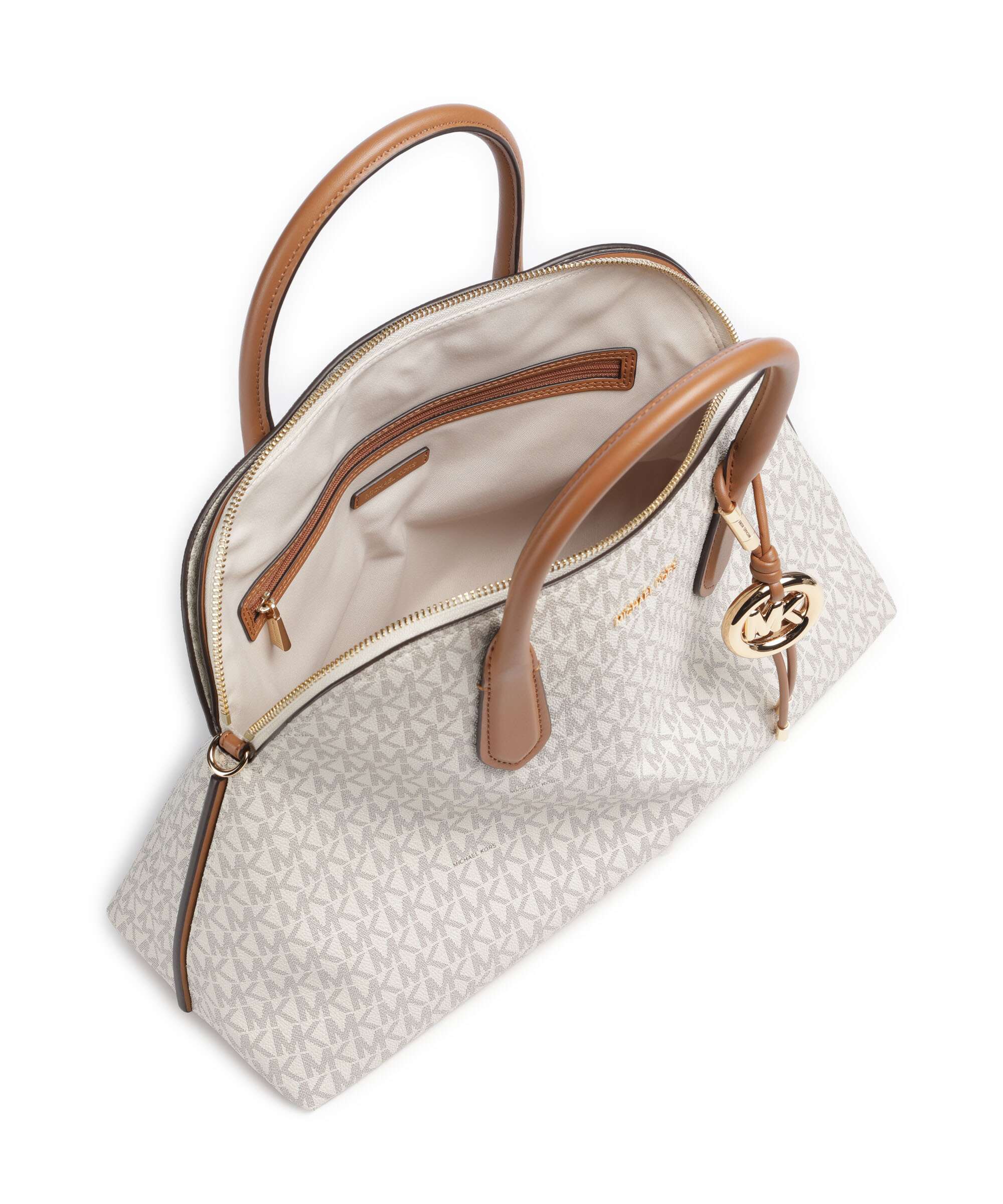 Michael Kors Freddie Large Handbag vanilla/acorn