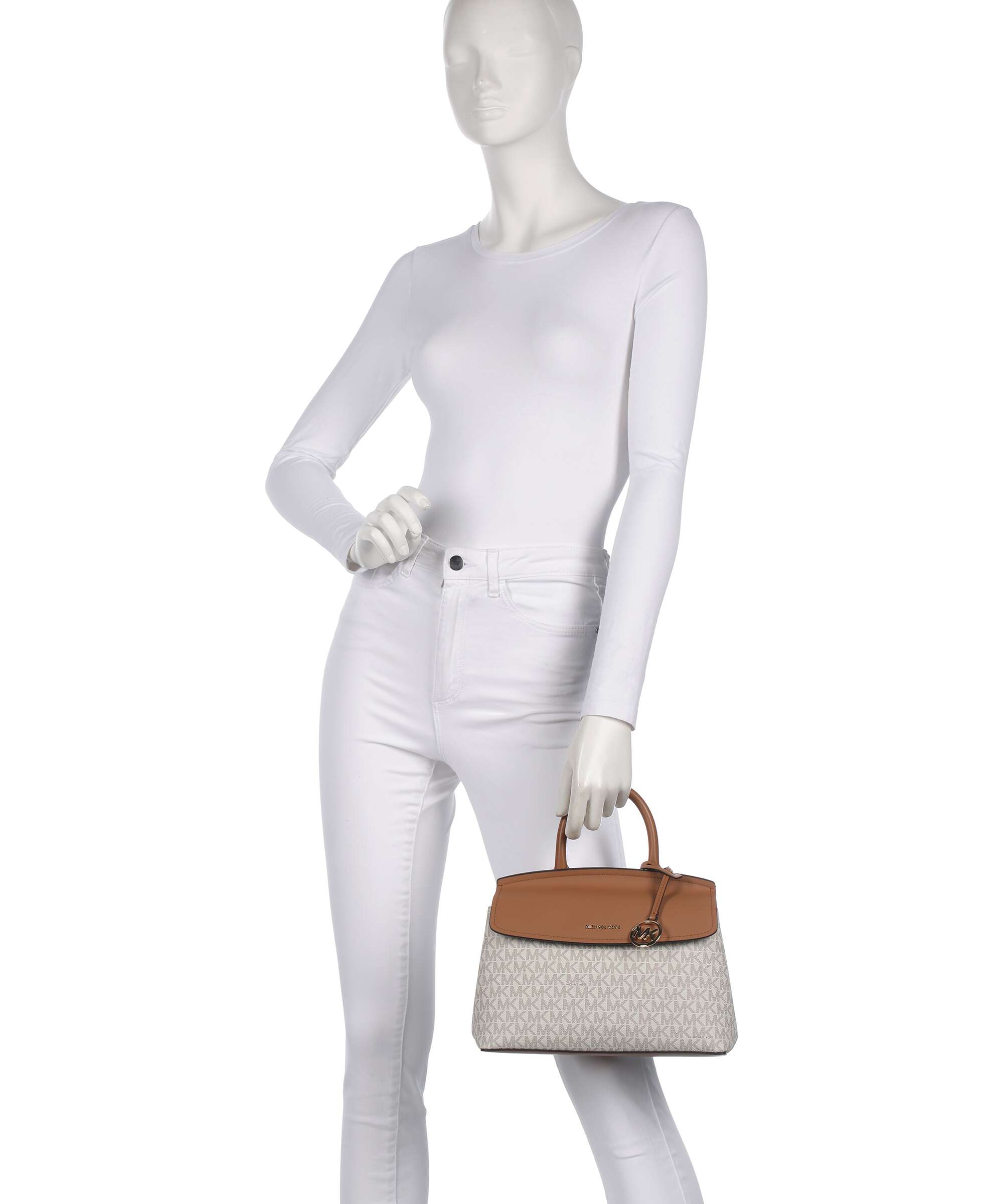 Michael Kors Landry Small Handbag vanilla/acorn