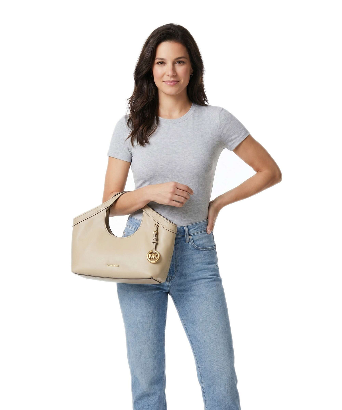 Michael Kors Haddie Medium Handbag khaki