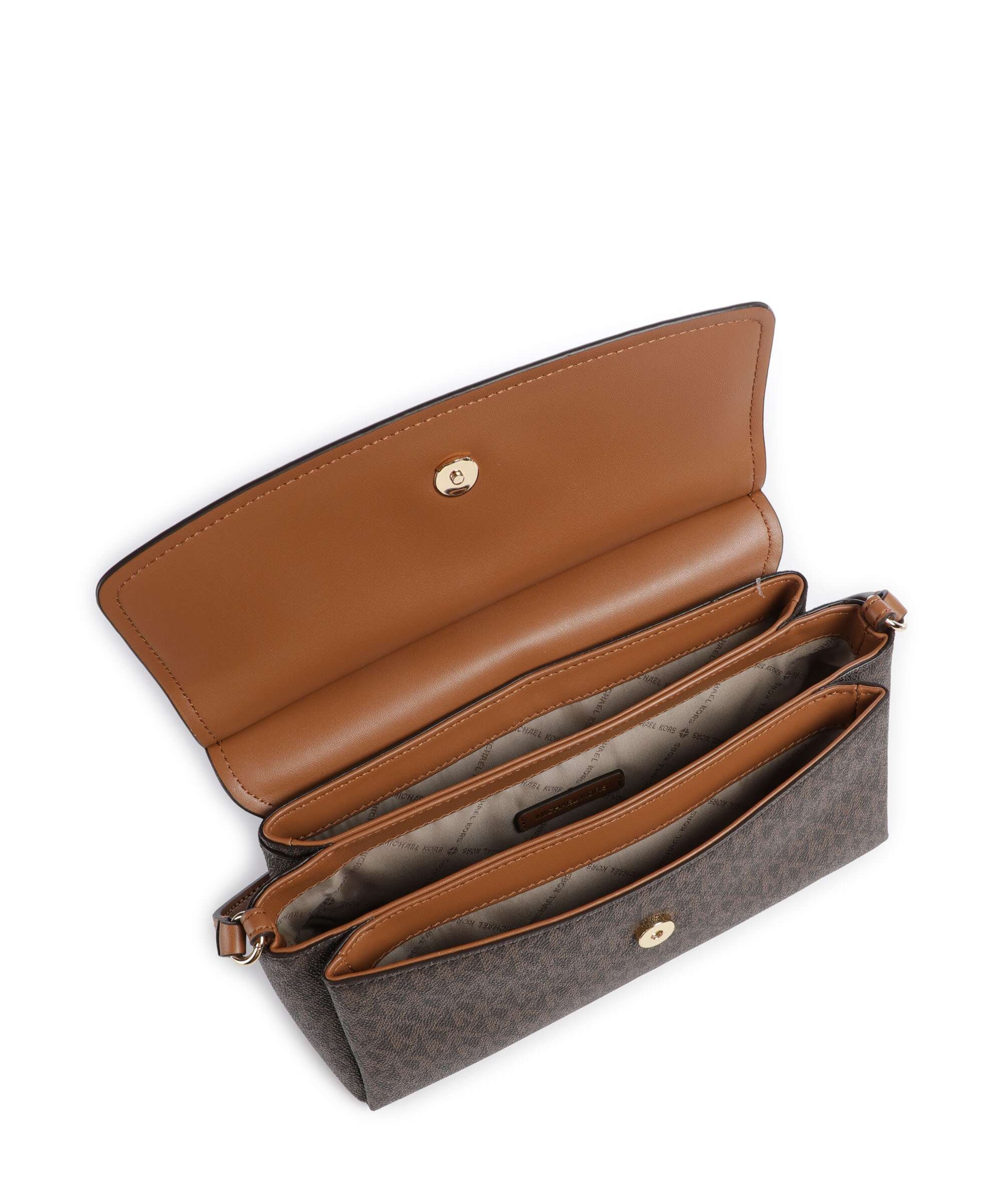 Michael Kors Landry Medium Shoulder bag brown/acorn