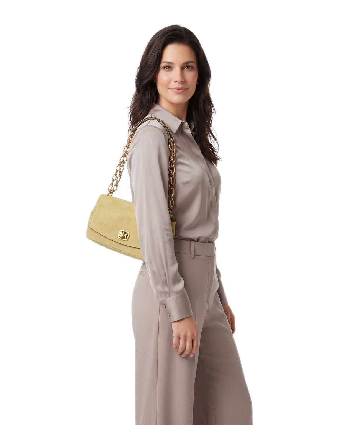 Michael Kors Bryant Small Shoulder bag chartreuse
