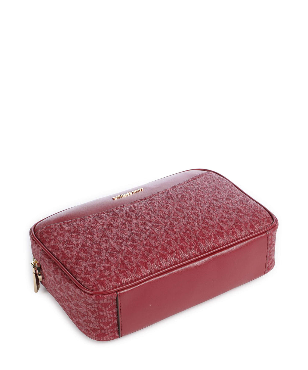 Michael Kors Bev Large Crossbody bag deep red