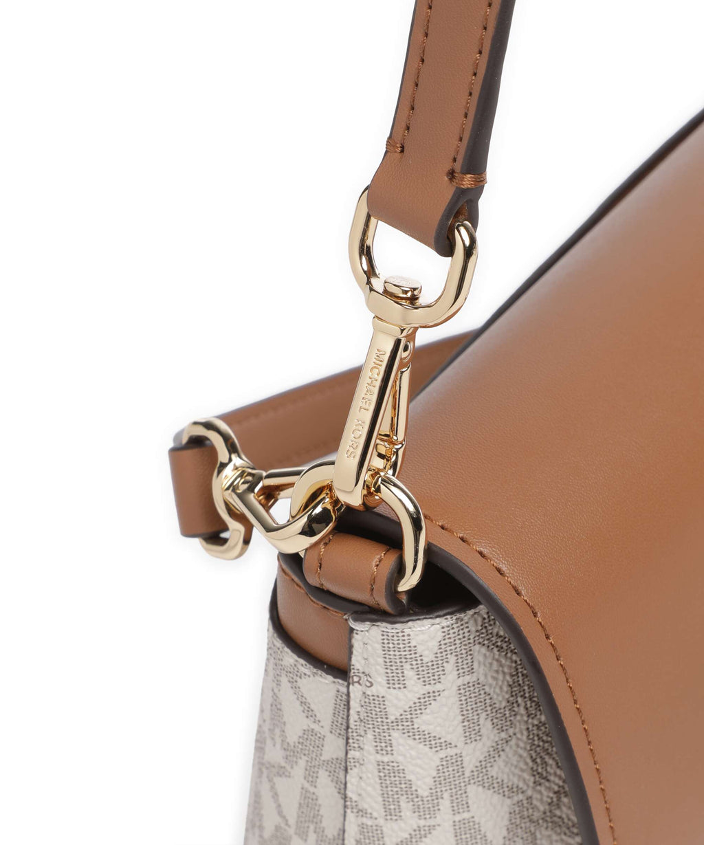 Michael Kors Nabela Medium Shoulder bag vanilla/acorn