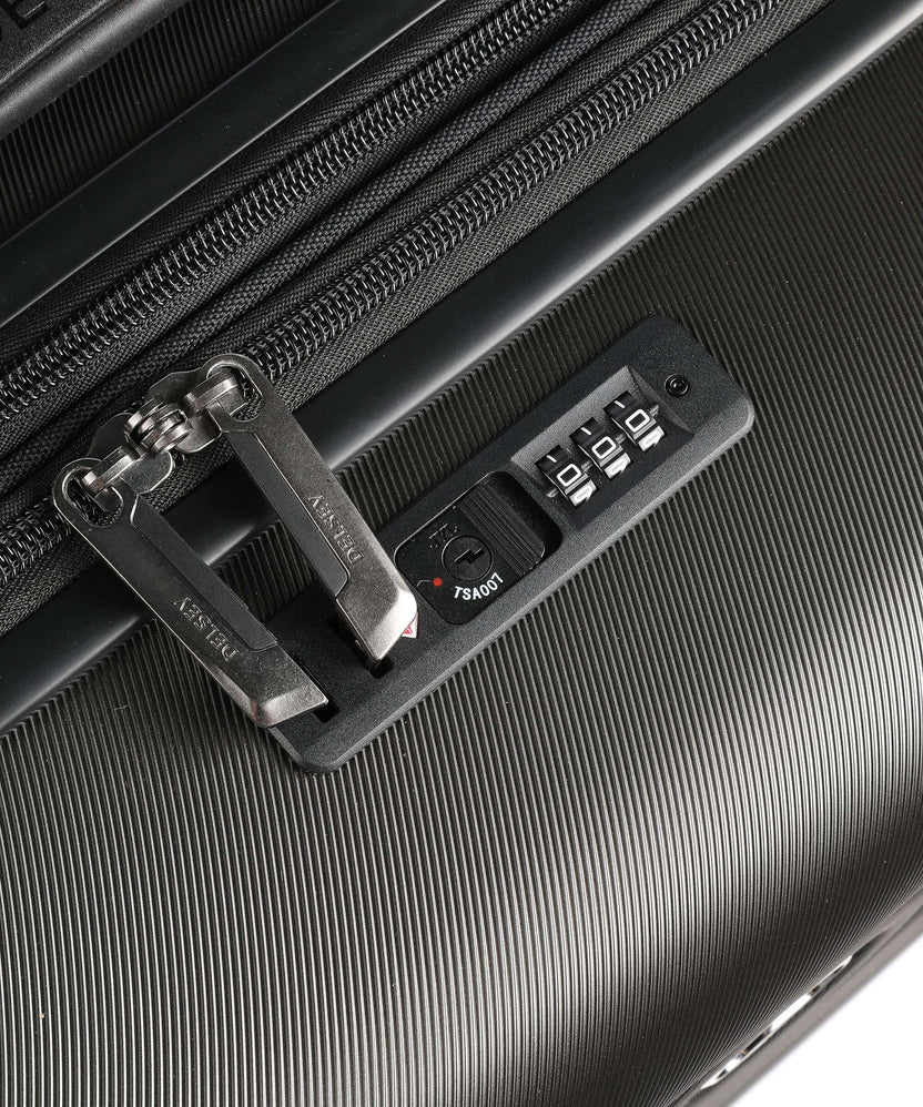 Delsey Paris Air Armour Spinner (4 wheels) schwarz