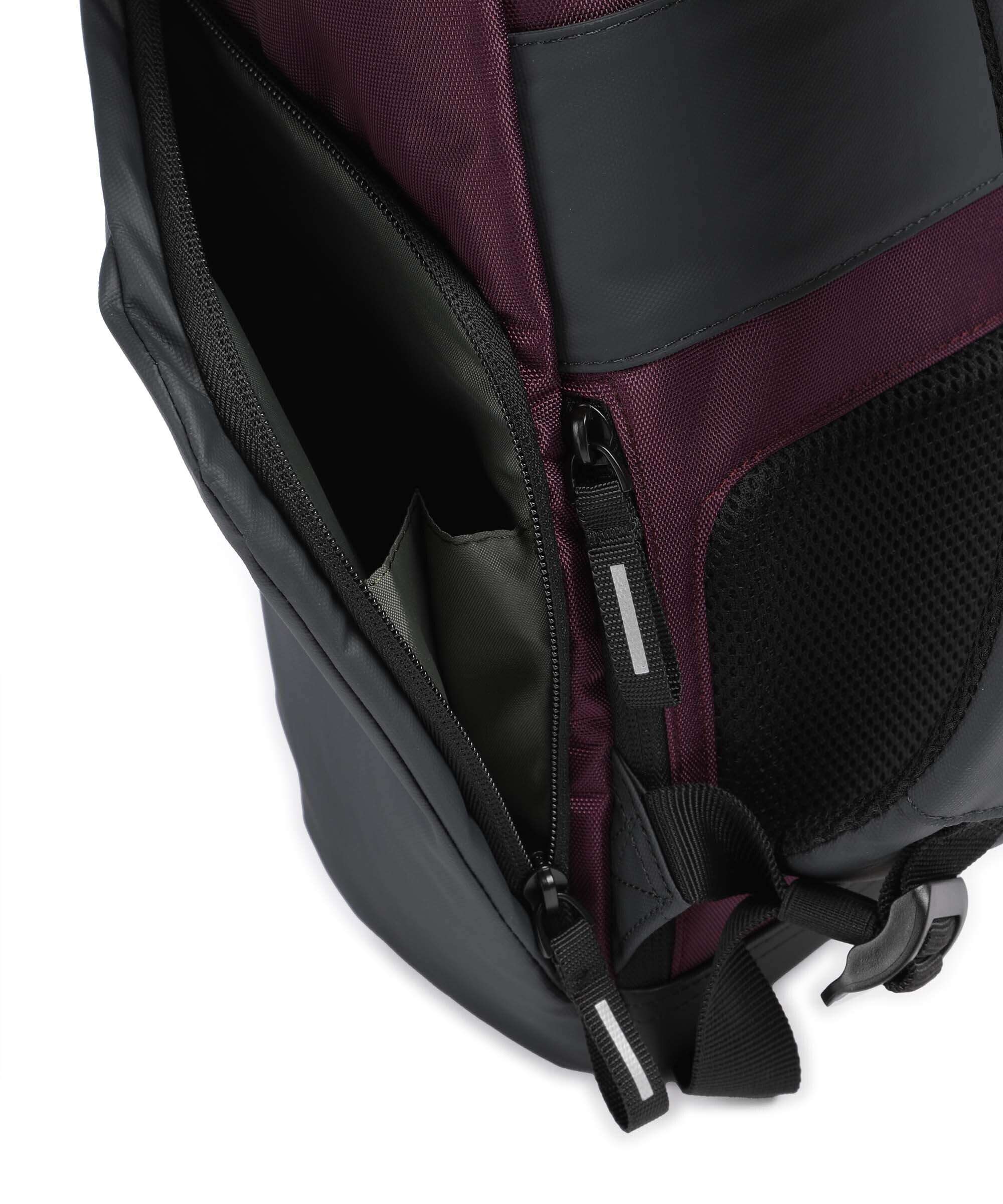 Delsey Paris Securflap Backpack bordeaux rot