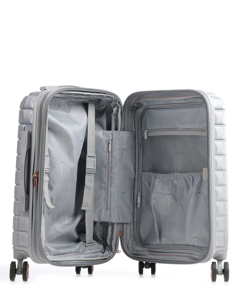 Delsey Paris Shadow 5.0 Spinner (4 wheels) platin