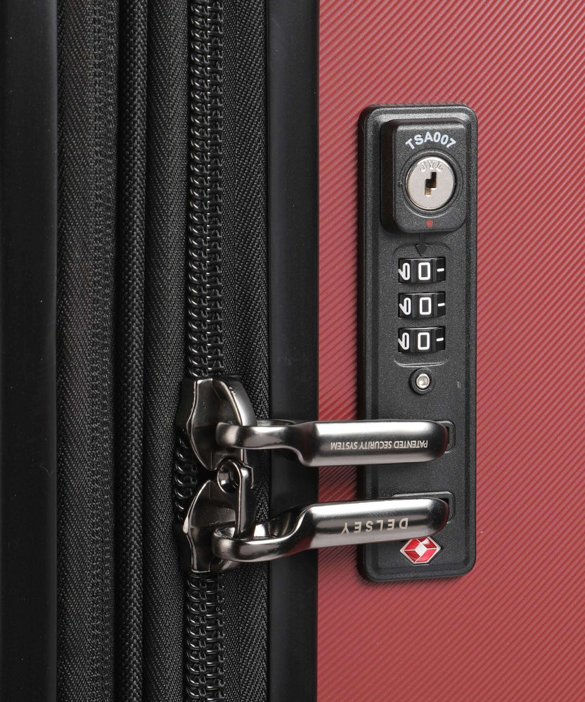 Delsey Paris Promenade Hard 2.0 Spinner (4 wheels) bordeaux rot