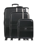 Delsey Paris Flanerie SE Suitcase set (4 wheels) black