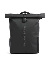 Delsey Paris Turenne Soft Sac à dos roll-top schwarz
