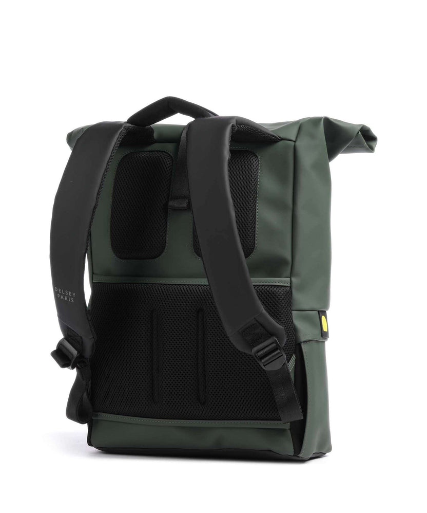 Delsey Paris Turenne Soft Rolltop backpack gruen