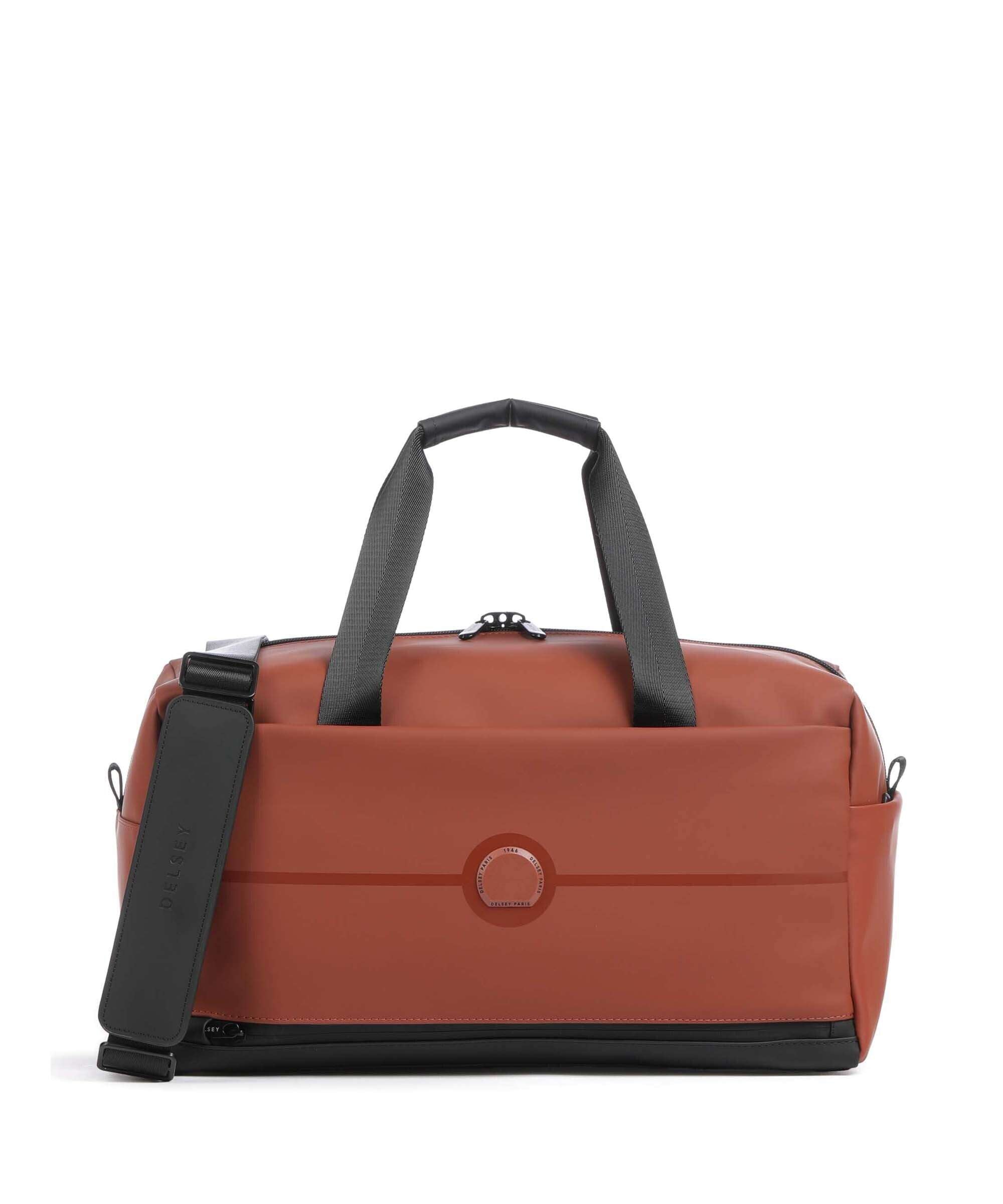 Delsey Paris Turenne Soft Weekend bag backstein