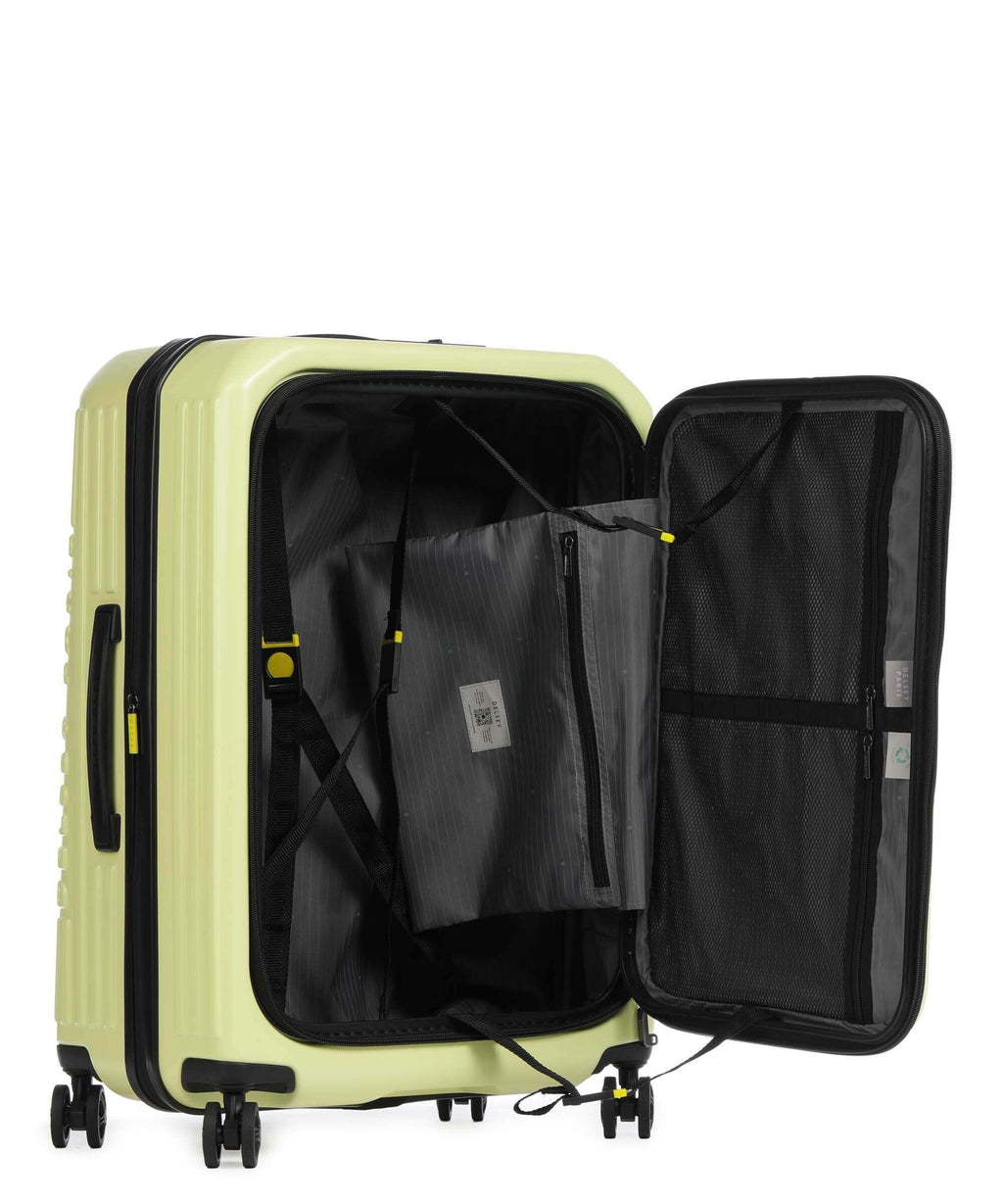 Delsey Paris Securitime Spinner (4 wheels) blassgelb