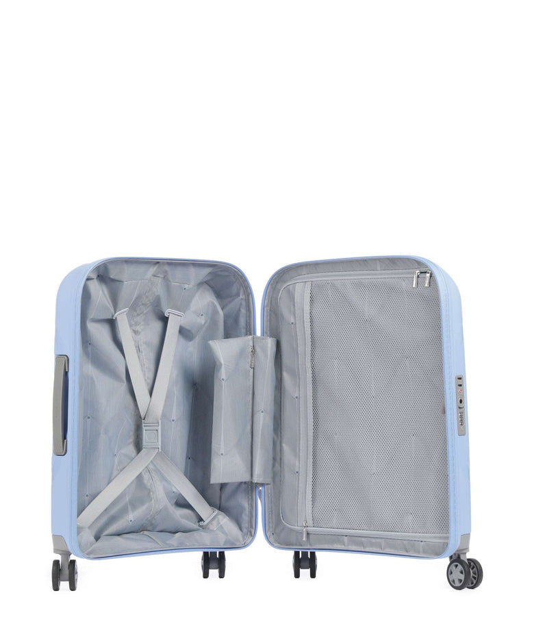 Delsey Paris Clavel Slim Line Spinner (4 wheels) hellblau