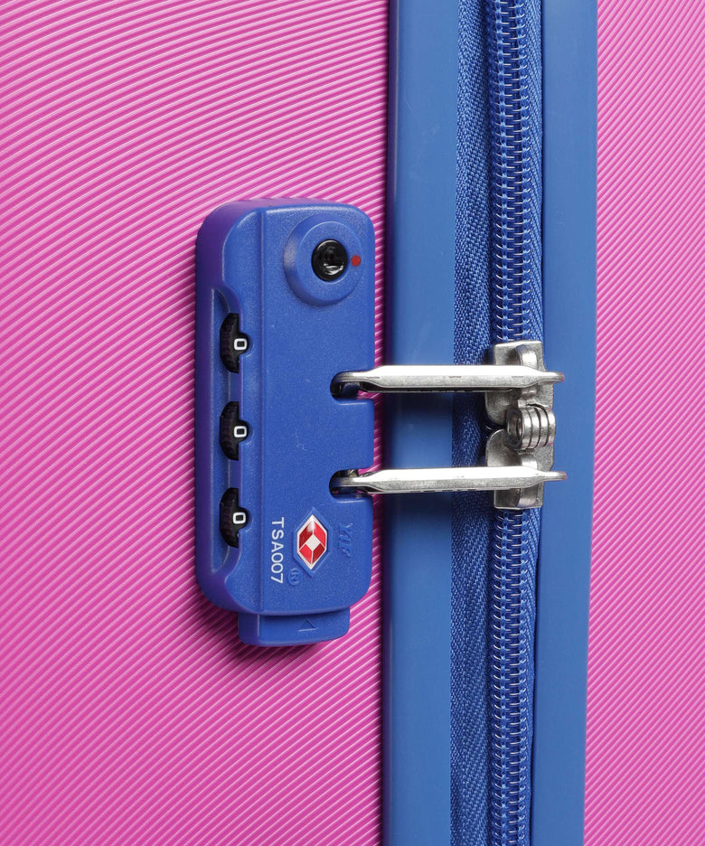 Delsey Paris x United Colors of Benetton Fabrica Spinner (4 wheels) purple