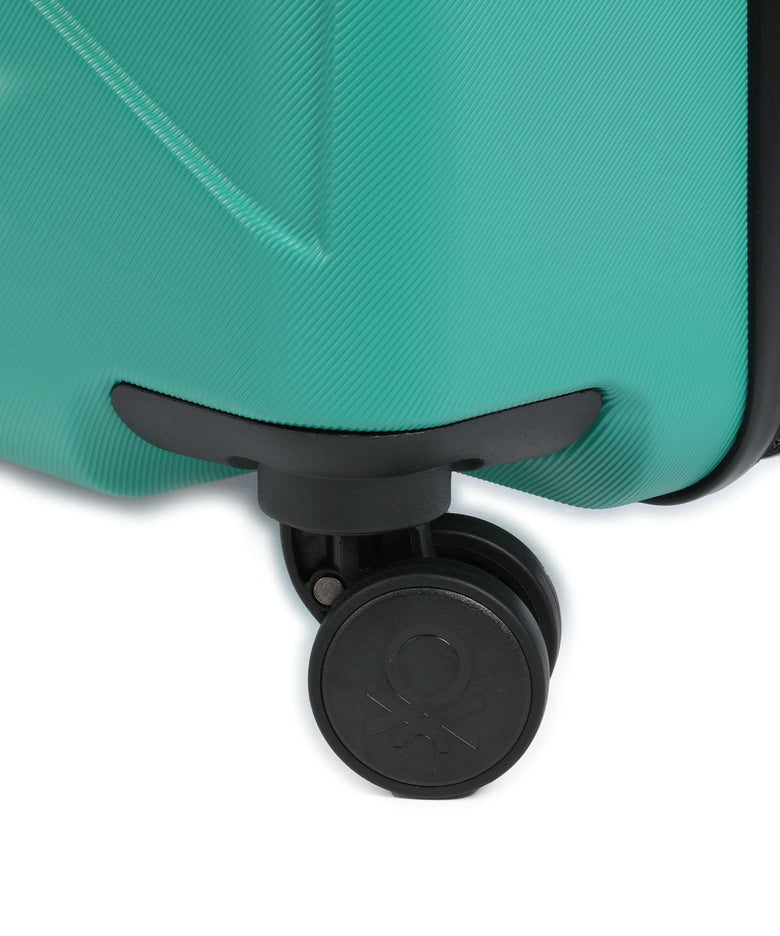 Delsey Paris x United Colors of Benetton Fabrica Spinner (4 wheels) green