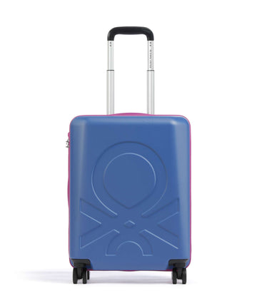 Delsey Paris x United Colors of Benetton Fabrica Trolley (4 wielen) blue