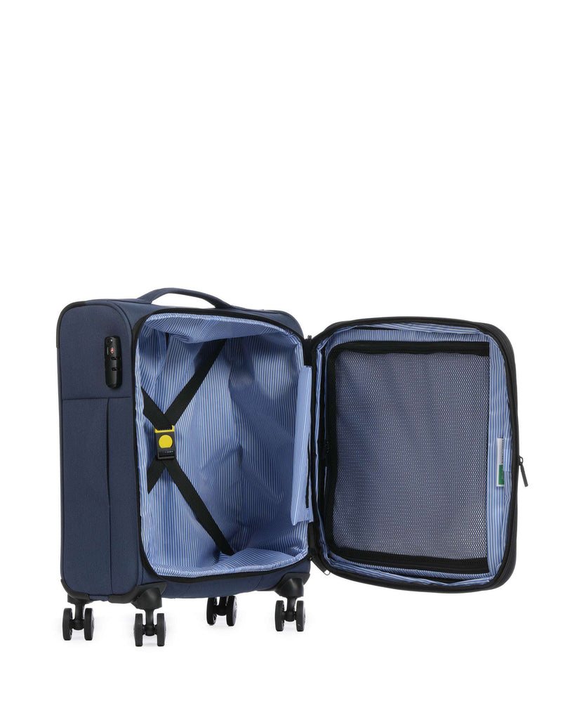 Delsey Paris x United Colors of Benetton BE Spinner (4 wheels) faded denim