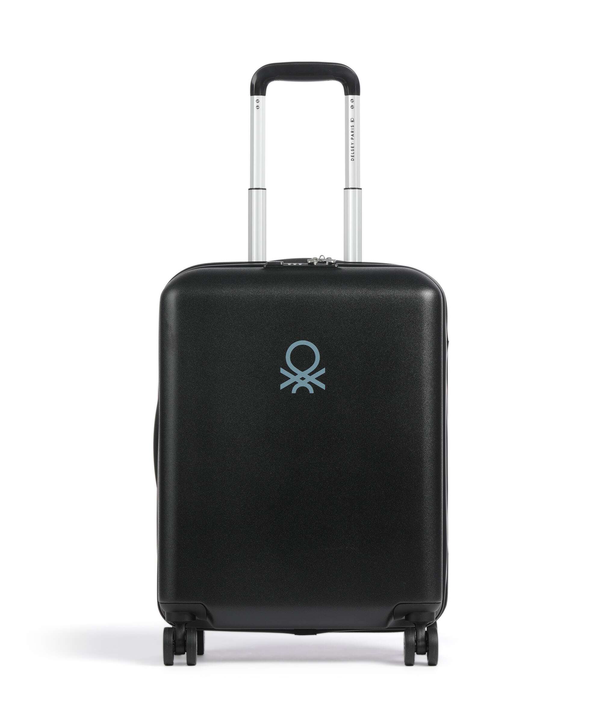 Delsey Paris x United Colors of Benetton UCB Hardside Spinner (4 wheels) black